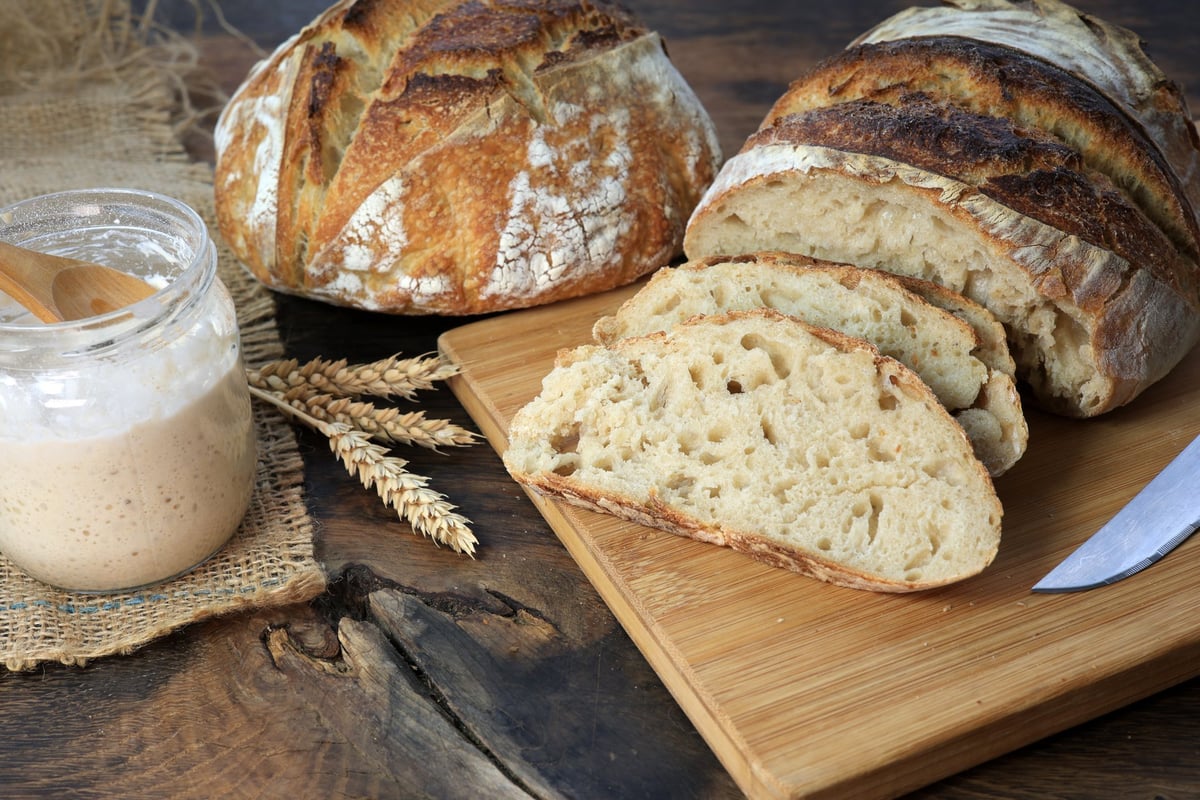 Fresh artisan sourdough bread — The Harvest by Alanna Whitney, featured at Café Floralia